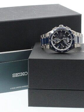 SEIKO Astron Nexter SBXC181/5X83-0AA0 GPS Solar Powered Radio Men's Watch_